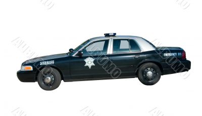 Sheriff Car Side View