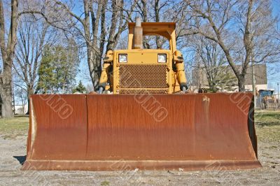 Old Dozer front view