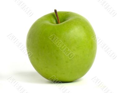 A green apple