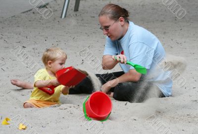 mother and son