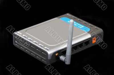 ADSL Router and Hub