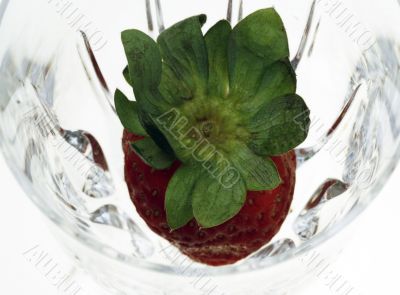 strawberry isolated on white background