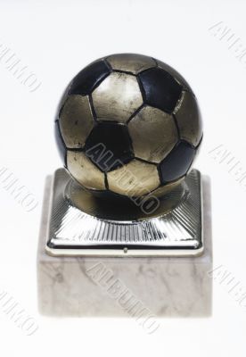 Soccer team trophy