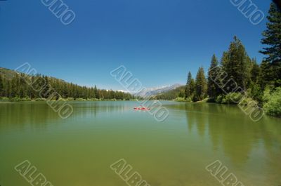 Hume Lake in Sequoia National Park