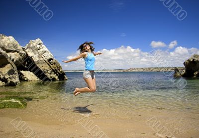 Jumping beauty