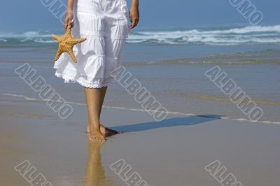 Starfish woman