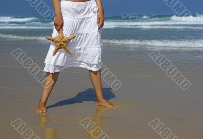 Starfish woman