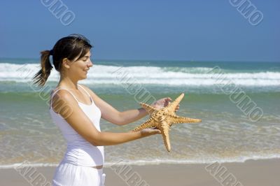 Starfish woman