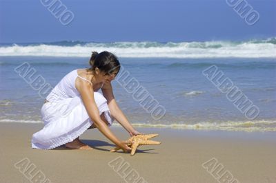 Starfish woman