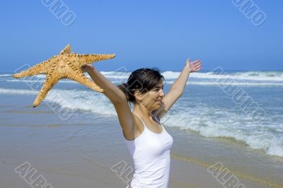 Starfish woman