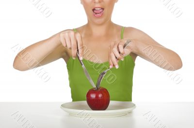 Apple hungry