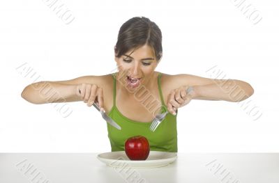 Apple hungry