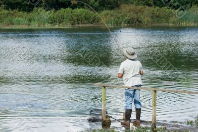 fly fisherman