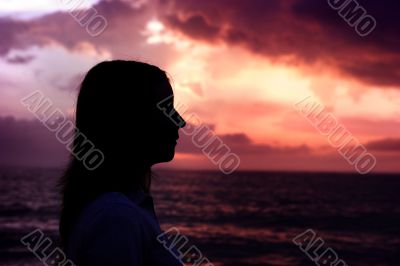 Portrait silhouette