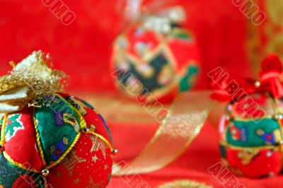 Christmas decorations - Colour balls