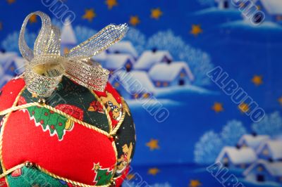 Christmas ball closeup