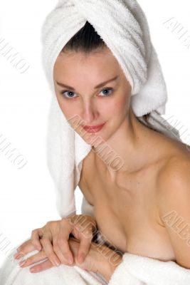 Woman at Spa