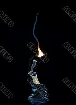 burning bulb