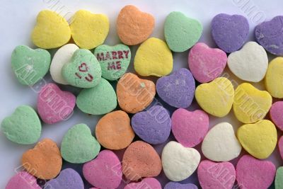 Valentine Love Heart Candy