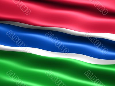 Flag of The Gambia