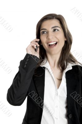 Businesswoman making a phone call