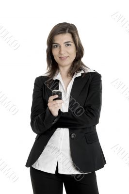 Businesswoman making a phone call