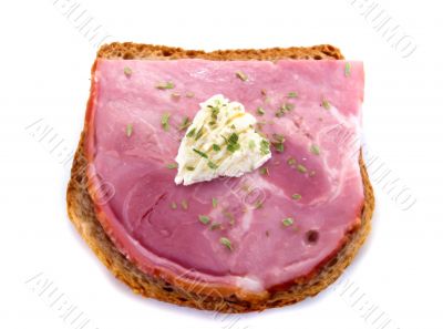 Ham toast