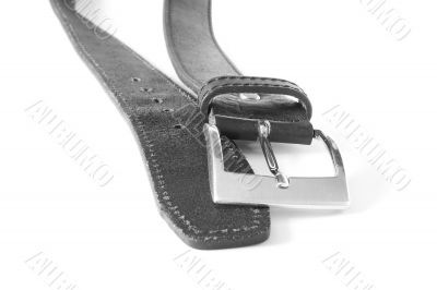 Leather belt