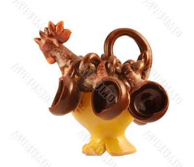 ceramic pullet - coffee set