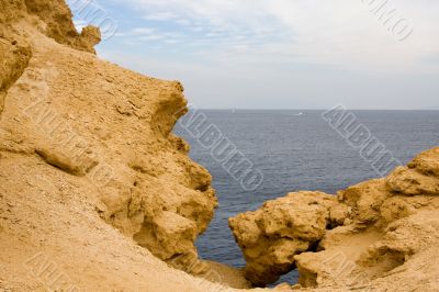 sea and rock