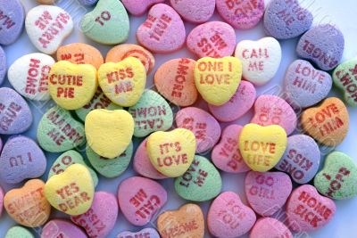 Valentine Love Heart Candy