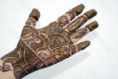 Henna Tattoo on Hands