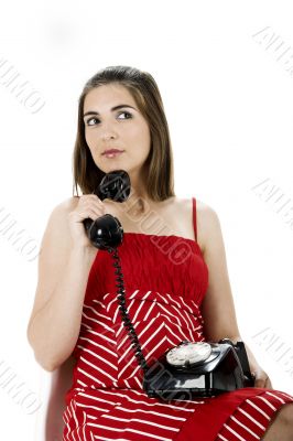 Telephone woman