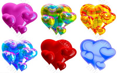 Beautiful hearts