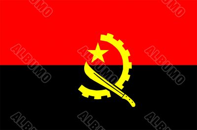 Angola Flag