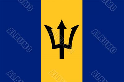 Barbados Flag