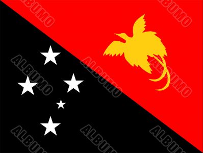 Papua New Guinea Flag