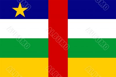 Central African Republic Flag