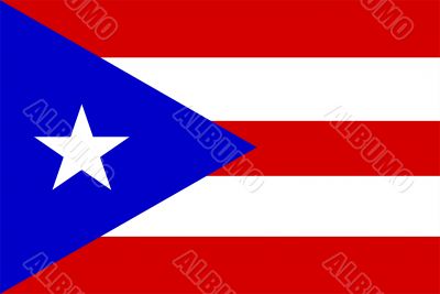 Flag Of Puerto Rico