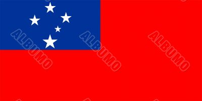 Samoa Flag