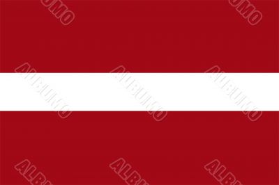 Flag Of Latvia