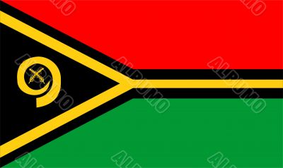 Flag Of Vanuatu