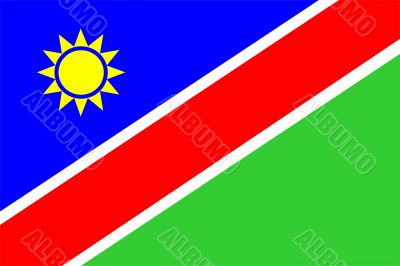 Flag Of Namibia