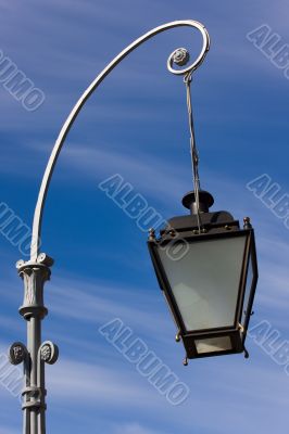 lantern against the sky