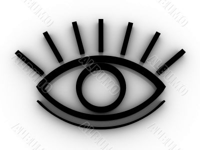 The stylized eye