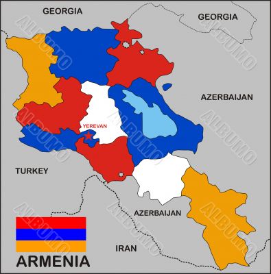 Armenia Map