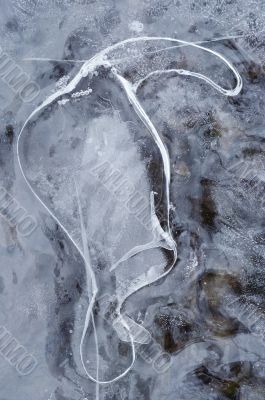 texture of ice