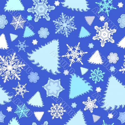 seamless winter texture