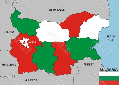 Bulgaria Map