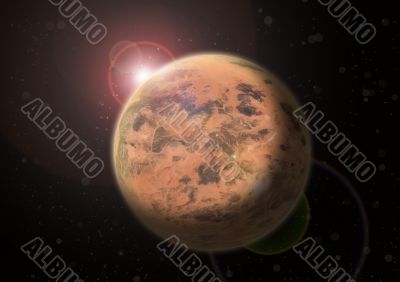 red planet